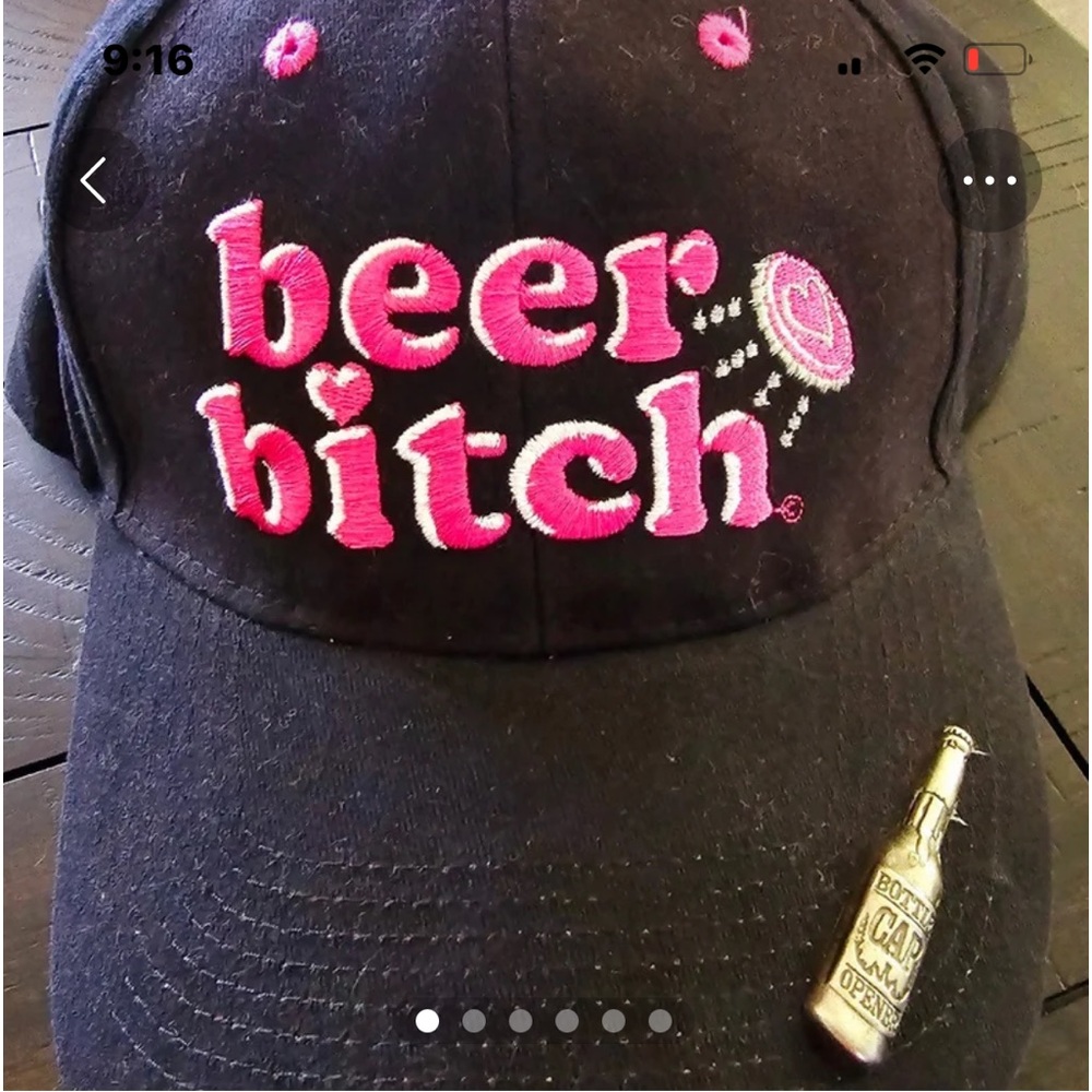 Beer B@tch Hat with bottle opener